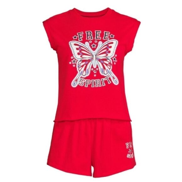 Muscle T-Shirt and Shorts, 2-Piece Set - Picture 1 of 5